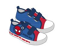 CERDÁ LIFE'S LITTLE MOMENTS, Zapatillas Niños Luces de Spiderman con Velcro para Facilitar su Independencia y Comodidad-Licencia Oficial Marvel, Azul, 25 EU