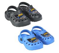 CERDÁ LIFE'S LITTLE MOMENTS - Zuecos de Goma para Niño Estampados con los Personajes de Batman | Chanclas de Goma con sujección al talón para mayor seguridad - Licencia Oficial DC