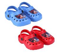 CERDÁ LIFE'S LITTLE MOMENTS - Zuecos de Goma para Niño Estampados con los Personajes de Spiderman | Chanclas de Goma con sujección al talón para mayor seguridad - Licencia Oficial Marvel