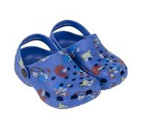 CERDÁ LIFE'S LITTLE MOMENTS Zuecos Infantiles de Sonic - Color Azul - Talla 26/27 - Fabricados 100% de EVA - Zuecos Niños - Estampado de Sonic, Tails y Knuckles - Producto Original Diseñado en España