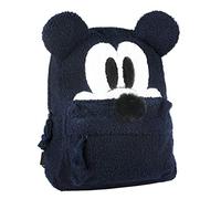 Cerdá Mochila Casual Moda Pelo Mickey, Azul, 34 cm (2100002332)