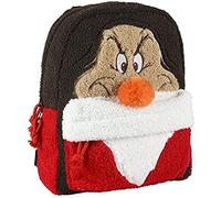 Cerdá - Mochila Casual Moda Pelo Mickie Disney Enanitos, 34 cm