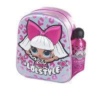 CERDÁ LIFE'S LITTLE MOMENTS Botella de Agua Infantil LOL Surprise-Licencia Oficial MGA para Niñas, Azul, Mochila Recomendada 3-6 años, en Edad de Preescolar