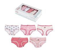 Cerdá - Pack de 5 Braguitas de Algodón de Minnie para Niña con Licencia Oficial Disney