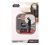 Cerdá Parche Ropa Autoadhesivo The Mandalorian-Licencia Oficial Star Wars, Adultos Unisex, Varios, Pequeño