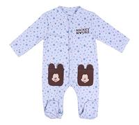 CERDÁ LIFE'S LITTLE MOMENTS 2200006323_T12M-C56 Pelele Bebe de Mickey-Licencia Oficial Disney, Azul, 12 Meses para Bebés