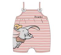 Cerdá - Pelele Bebe Niña de Disney Dumbo - 6 Meses - 100% Algodon