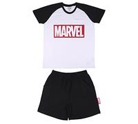 Cerdá - Pijama Corto Hombre de Marvel - Licencia Oficial Marvel
