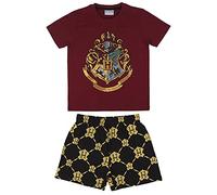 Cerdá - Pijama Harry Potter Niña de Verano - Licencia Oficial Warner Bros Rojo 10 años