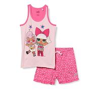 Cerdá Pijama LOL Surprise Corto para Niña de Color Rosa Juego, 8 años para Niñas