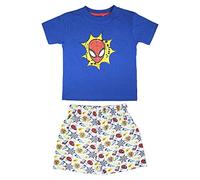 CERDÁ LIFE'S LITTLE MOMENTS Pijama Niño de Spiderman-Camiseta + Pantalon de Algodón Juego, Azul Marino, 2 años para Niños
