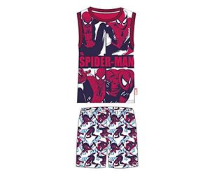 Cerdá - Pijama Niño 2 Años de Spiderman - Camiseta + Pantalon de Algodón