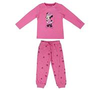 Cerdá - Pijama para Niñas Largo de Minnie - Licencia Oficial Disney