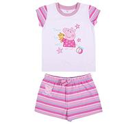 Cerdá - Pijama Peppa Pig Niña de Color Rosa - Licencia Oficial Nickelodeon