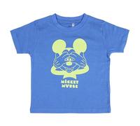 Cerdá Pijama Que Alumbran en la Oscuridad Niño de Mickey Mouse-Camiseta + Pantalon de Algodón Juego, Azul, 4 años para Niños
