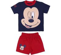 Cerdá - Pijama Verano de Mickey Mouse de Color Azul - Licencia Oficial Disney