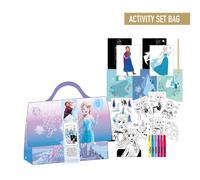 Cerdá Set Coloreable Bolso Frozen - Rosa, para Niñas desde 3 Años