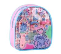 Set de Belleza Infantil con Mochila Transparente, Incluye Cepillo y Pinzas, Diseño Colorido, para Niñas