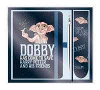 Cerdá- set de papelería calcetín harry potter dobby 25.5 x 22.0 x 2