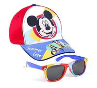 Cerdá Set Gorra y Gafas de Sol de Mickey Mouse, 3-7 años