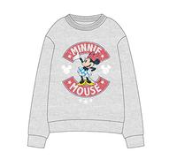 Cerdá - Sudadera para Adultos Gris de Minnie - Licencia Oficial Disney