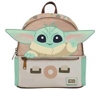 Cerdá Mochila The Mandalorian Grogu – Polipiel Casual 22x24x11,5 cm – Talla única