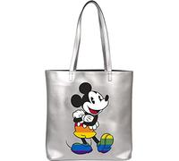 CERDÁ LIFE'S LITTLE MOMENTS 2100003493, Tote Bag Polipiel de la Colección Disney Pride Unisex Adulto, Multicolor, Estándar