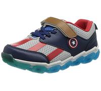 Cerdá - Zapatilla con Luces del Capitán América de The Avengers de Color Azul