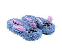 Cerdá Life’s Little Moments | Zapatillas de Casa Stitch para Mujer - Pantuflas Oficiales Disney Suaves y Cómodas, Suela Antideslizante y Diseño Azul para Interior y Descanso