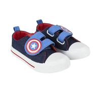 Cerdá - Zapatillas de Tela Avengers - Licencia Oficial Marvel Azul
