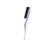 Cerdas de nylon burlas cepillo de pelo rizos entrenamiento cepillo de pelo con mango de cola de rata peine fino para crear volúmenes de cerdas de nylon cepillo de peinado