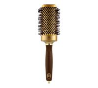 Cerdas onduladas rectas Olivia Garden Expert Blowout - 50 dorado-marrón 1 pieza