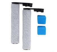 Cerdas suaves para cepillo de rodillo para Eureka para Rapidwash NEW430 aspiradora inalámbrica en seco húmedo protege madera dura y azulejos mientras se limpia (C)