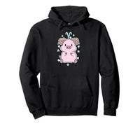 Cerdito Aries signo del zodiaco Sudadera con Capucha