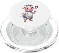 Cerdito Cocinero Divertido con Cuchara de Cocina PopSockets PopGrip para MagSafe