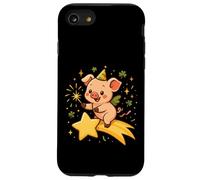 Cerdito de la Suerte Año Nuevo Estela Estrella Arte Cute Carcasa para iPhone SE (2020) / 7/8