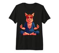 Cerdito yogui Camiseta Premium