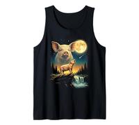 Cerdo Aullando a la Luna Meme Funny 90's Pig Farm Animal Camiseta sin Mangas