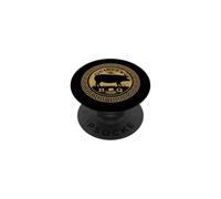 Cerdo Barbacoa Circo Vintage PopSockets PopGrip Adhesivo