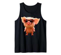Cerdo Doméstico Cerdito Amoroso Cochinillo Camiseta sin Mangas