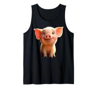 Cerdo Doméstico Cerdito Amoroso Cochinillo Camiseta sin Mangas