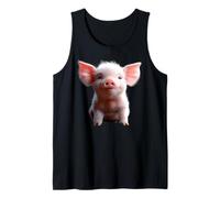 Cerdo Doméstico Cerdito Amoroso Cochinillo Camiseta sin Mangas