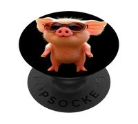 Cerdo Doméstico Cerdito Amoroso Cochinillo PopSockets PopGrip Adhesivo