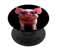Cerdo Doméstico Cerdito Amoroso Cochinillo PopSockets PopGrip Adhesivo