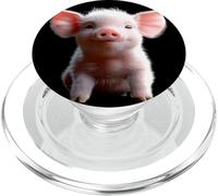 Cerdo Doméstico Cerdito Amoroso Cochinillo PopSockets PopGrip para MagSafe