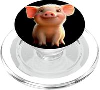 Cerdo Doméstico Cerdito Amoroso Cochinillo PopSockets PopGrip para MagSafe