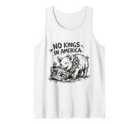 Cerdo No Reyes En América Protesta Política Camiseta sin Mangas