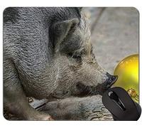 Cerdo Personalizado Duradero Hogar y Oficina Mousepad Cuentos de Hadas Impresos con un Adorable Cerdito