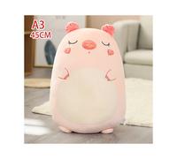 (Cerdo rosa, 45 cm de altura) Squishmallows - Peluche de almohada suave