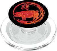 Cerdo Signo Chino del Zodiaco PopSockets PopGrip para MagSafe